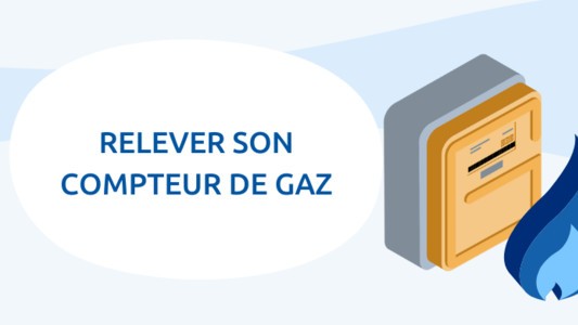 relevé compteur gaz