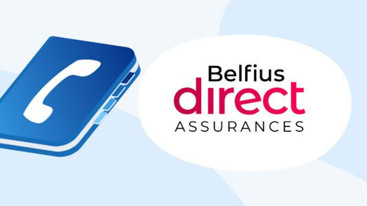 Banner belfius direct contact